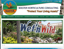 Tablet Screenshot of masterhorticultureconsulting.com